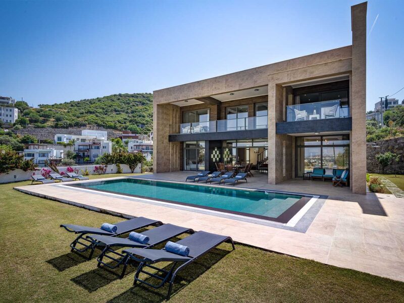 Yalıkavak Merkez'de Modern, Havuzlu 5+1 Satılık Villa — Yalıkavak fotoğraf 1