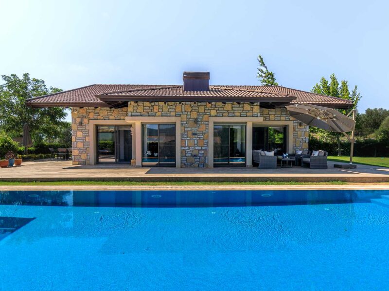 Bodrum Regnum Golf & Country Club'da Satılık 5+1 Villa — Çamlık fotoğraf 1
