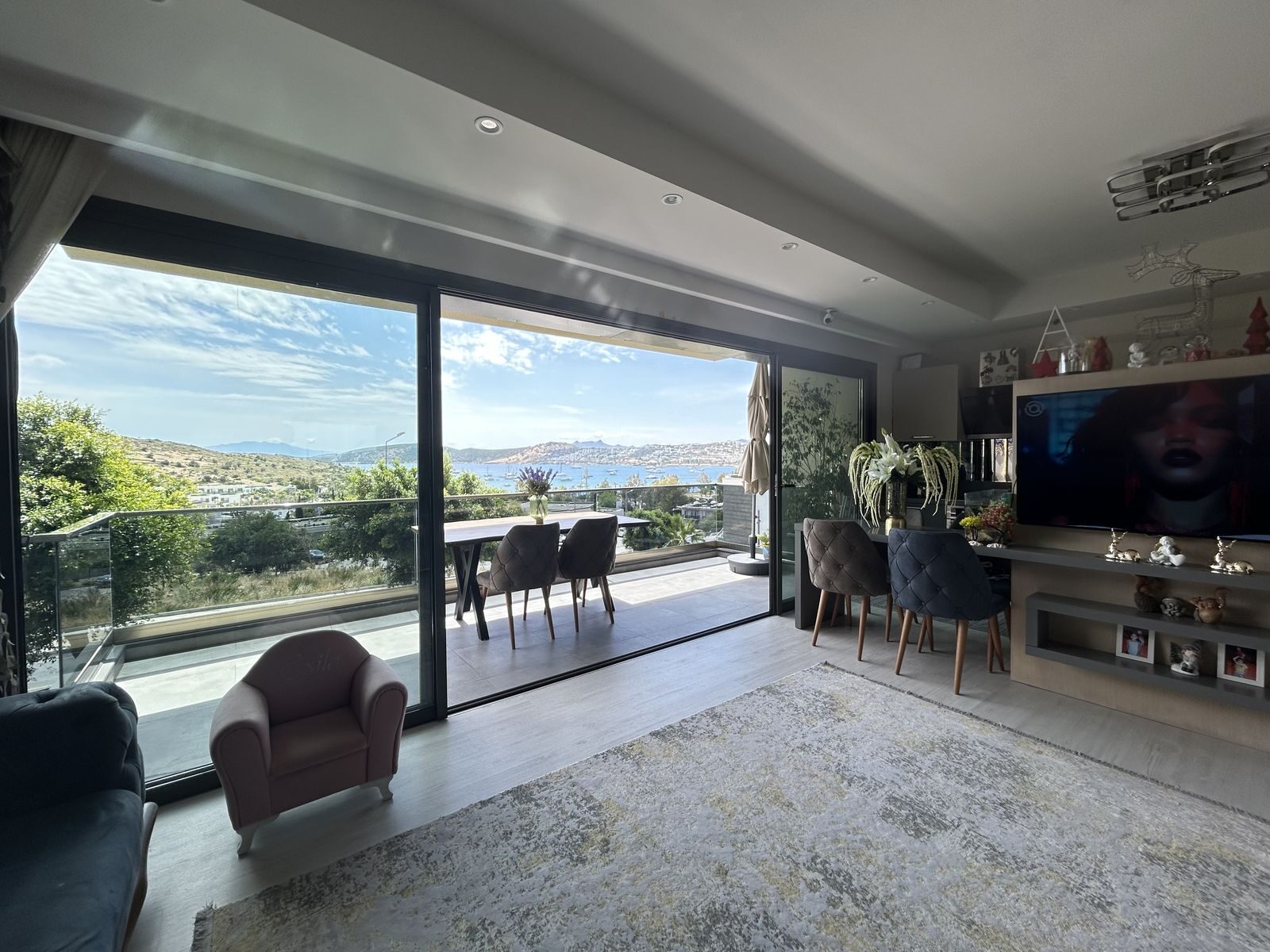Bodrum Bardakçı Koyu'nda Deniz Manzaralı 2+1 Satılık Daire — Bodrum Merkez fotoğraf 5