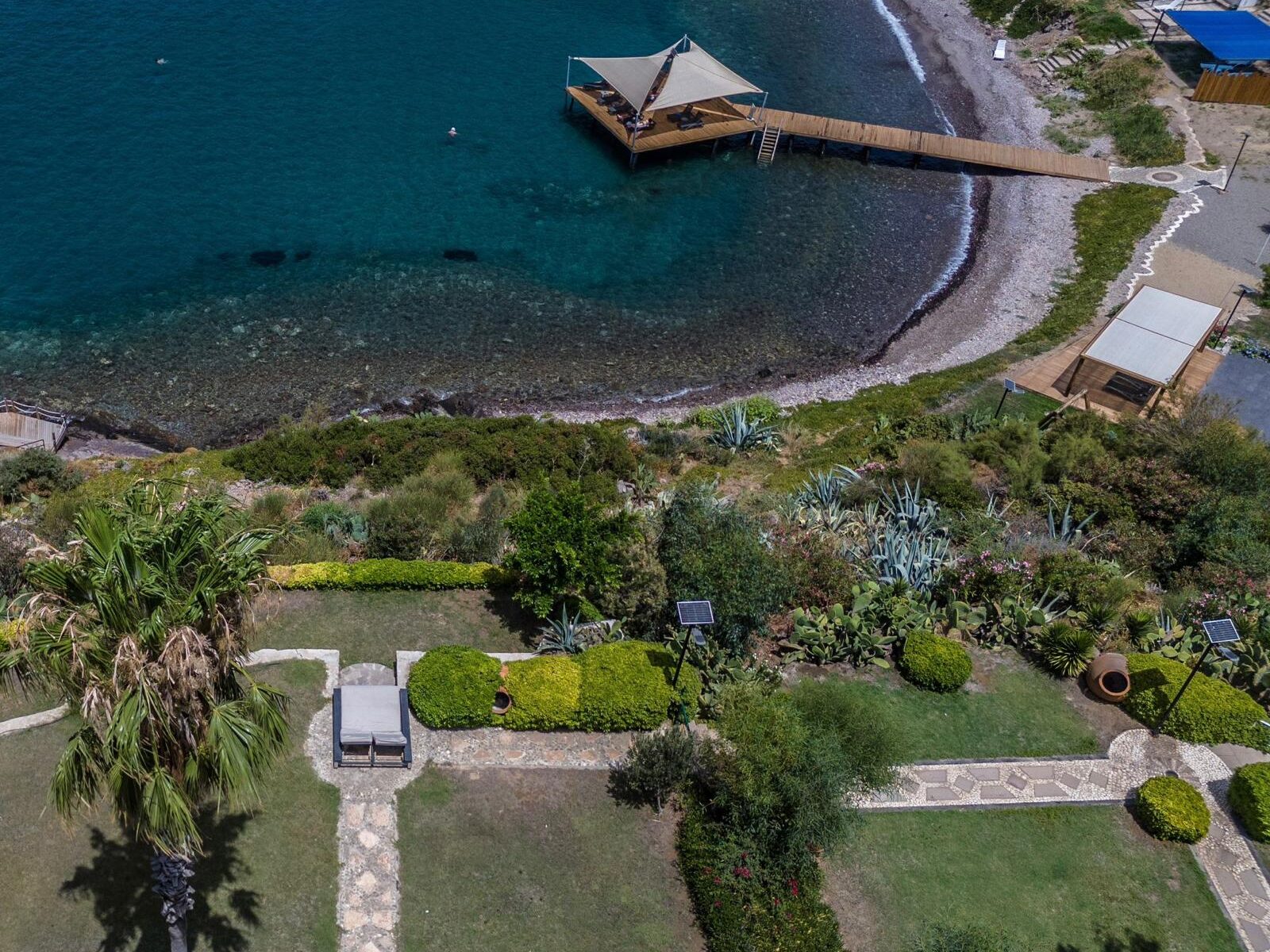 Yalıkavak'ta Denize Sıfır, Geniş Bahçeli, 5 Odalı, Satılık Villa — Yalıkavak fotoğraf 4