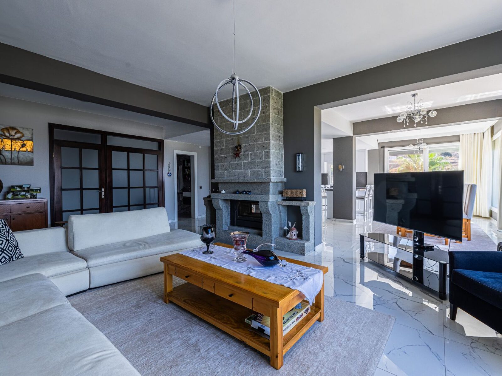 Gümüşlük’te 1.600 m2 Arsa İçinde Özel Havuzlu Satılık Taş Villa — Gümüşlük fotoğraf 5