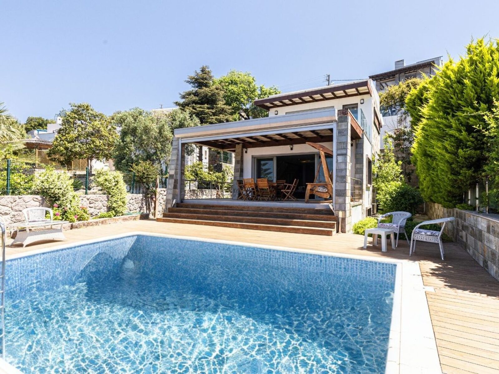 Yalıkavak'ta Muhteşem Deniz Manzaralı, Havuzlu 5+2 Satılık Villa — Yalıkavak fotoğraf 4