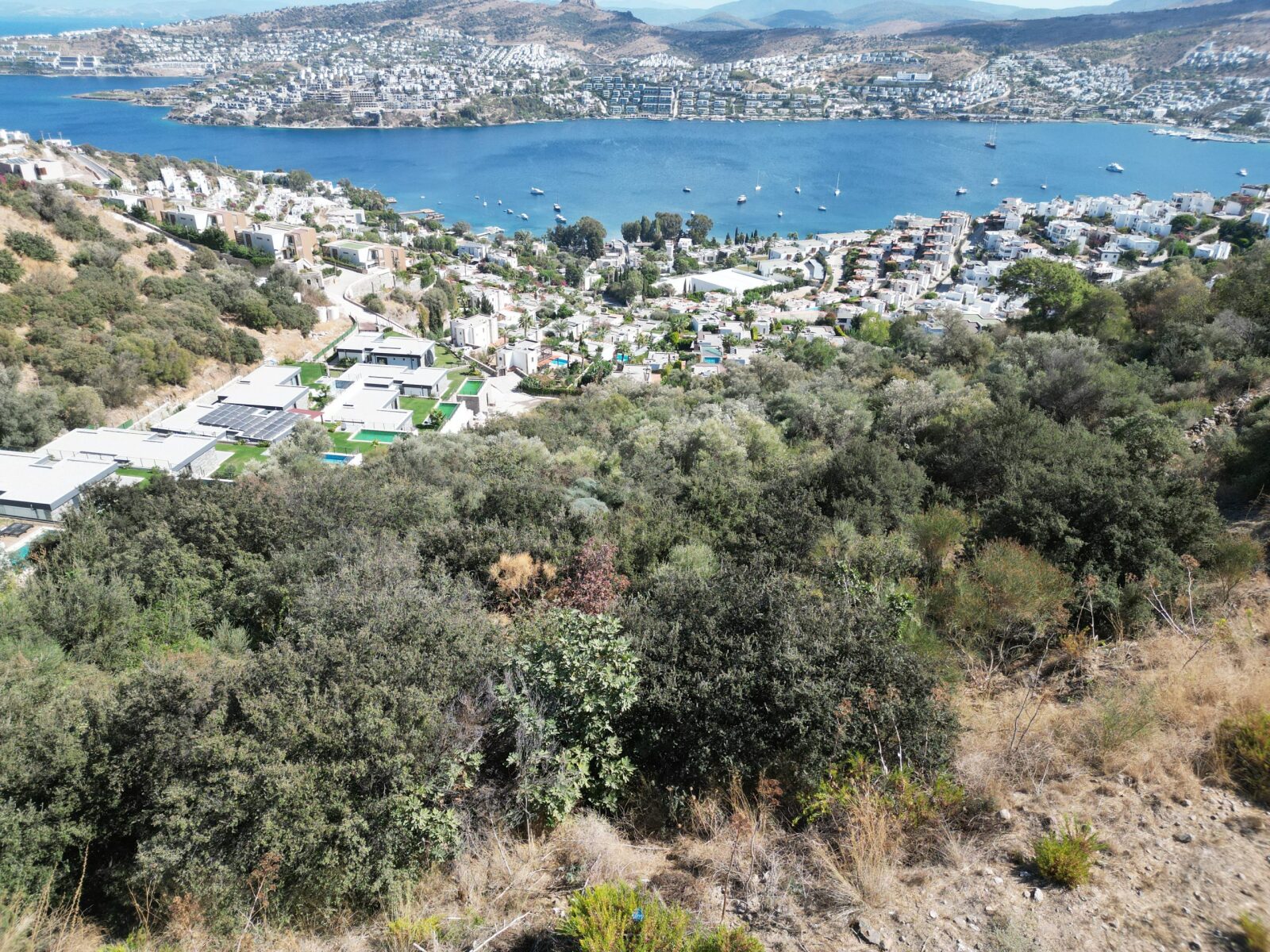 Gündoğan'da Deniz Manzaralı 4.260 m2 Satılık Arsa — Gündoğan fotoğraf 2
