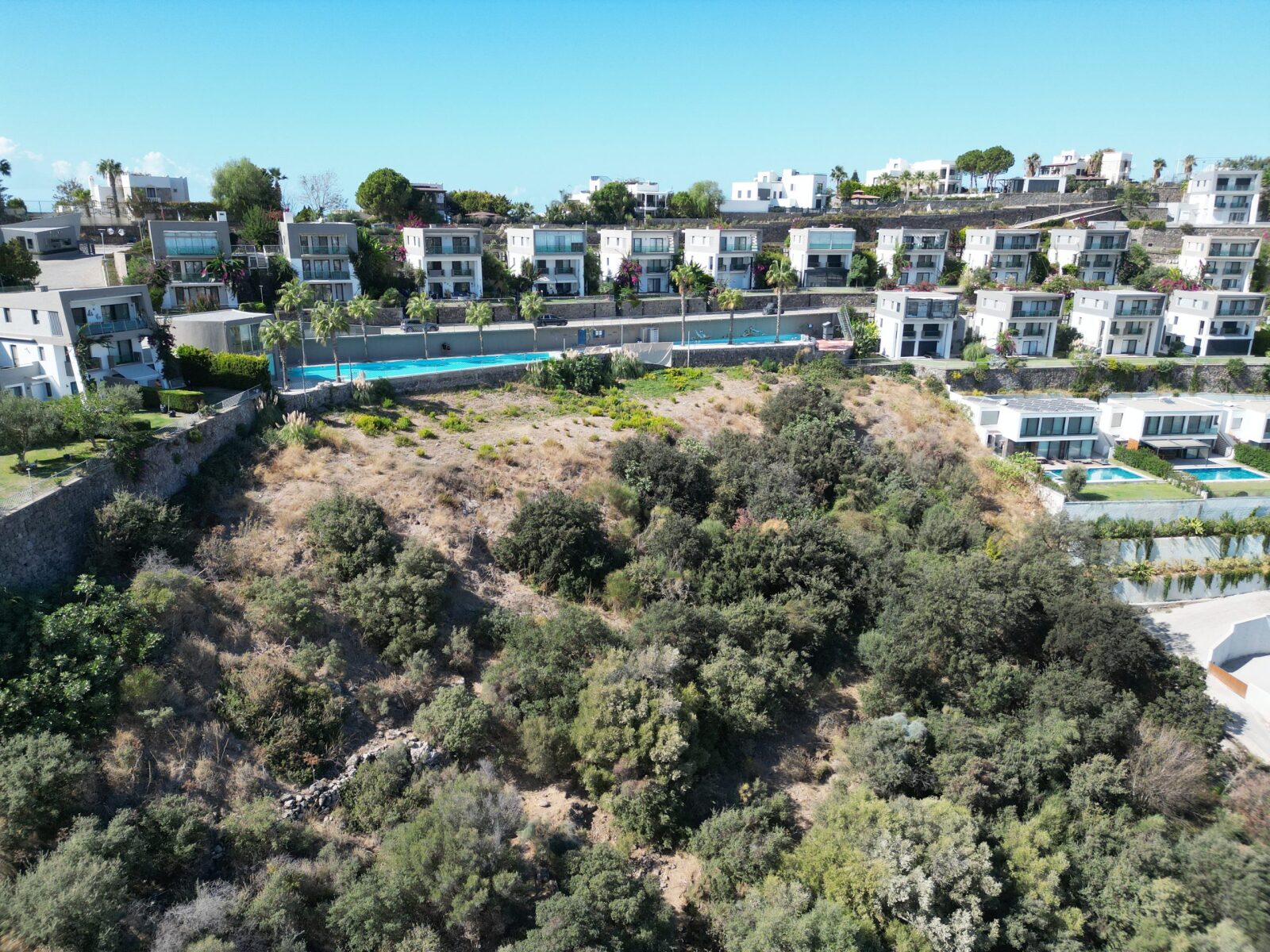 Gündoğan'da Deniz Manzaralı 4.260 m2 Satılık Arsa — Gündoğan fotoğraf 4
