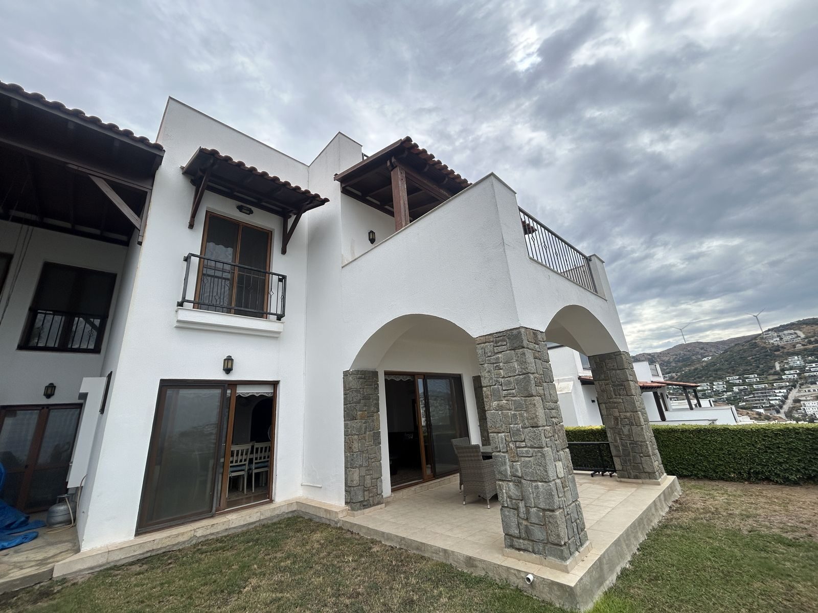 Yalıkavak'ta Sitede Deniz Manzaralı Kiralık 3+1 Villa — Yalıkavak fotoğraf 2