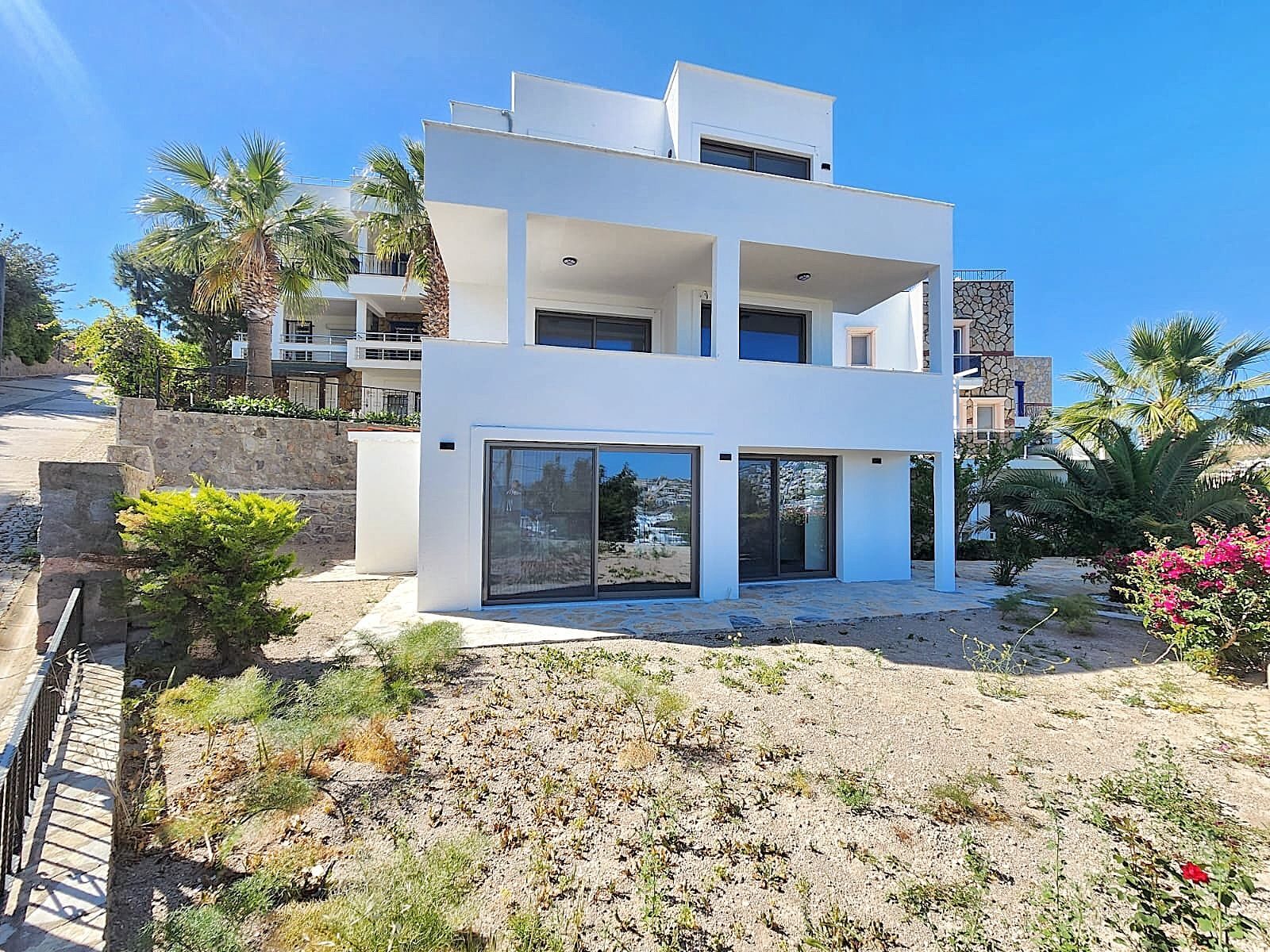 Gündoğan'da Deniz Manzaralı 4+2 Satılık Müstakil Villa — Gündoğan fotoğraf 2