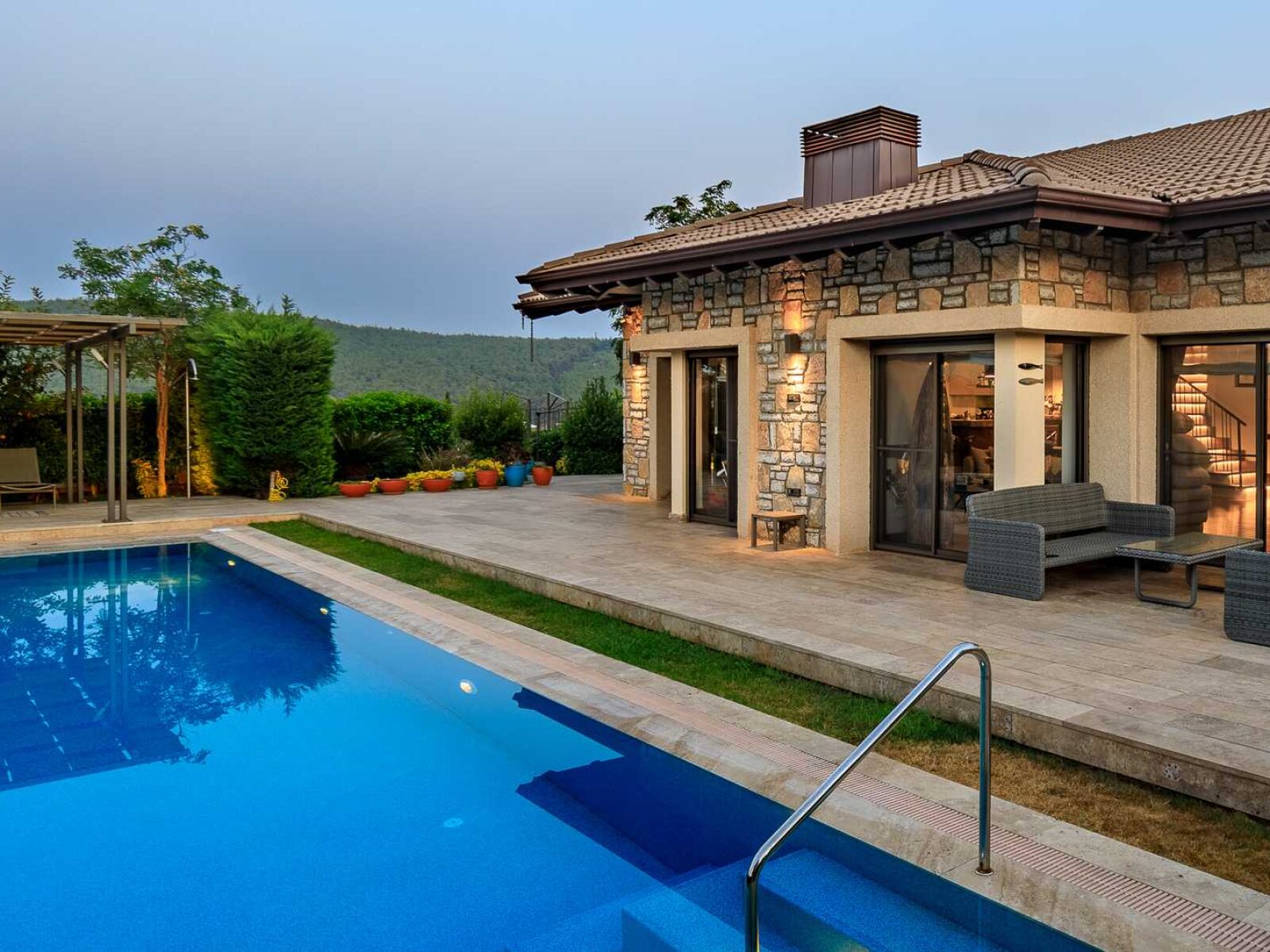 Bodrum Regnum Golf & Country Club'da Satılık 5+1 Villa — Çamlık fotoğraf 3