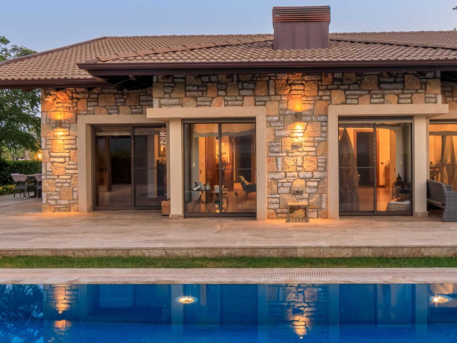 Bodrum Regnum Golf & Country Club'da Satılık 5+1 Villa — Çamlık fotoğraf 4