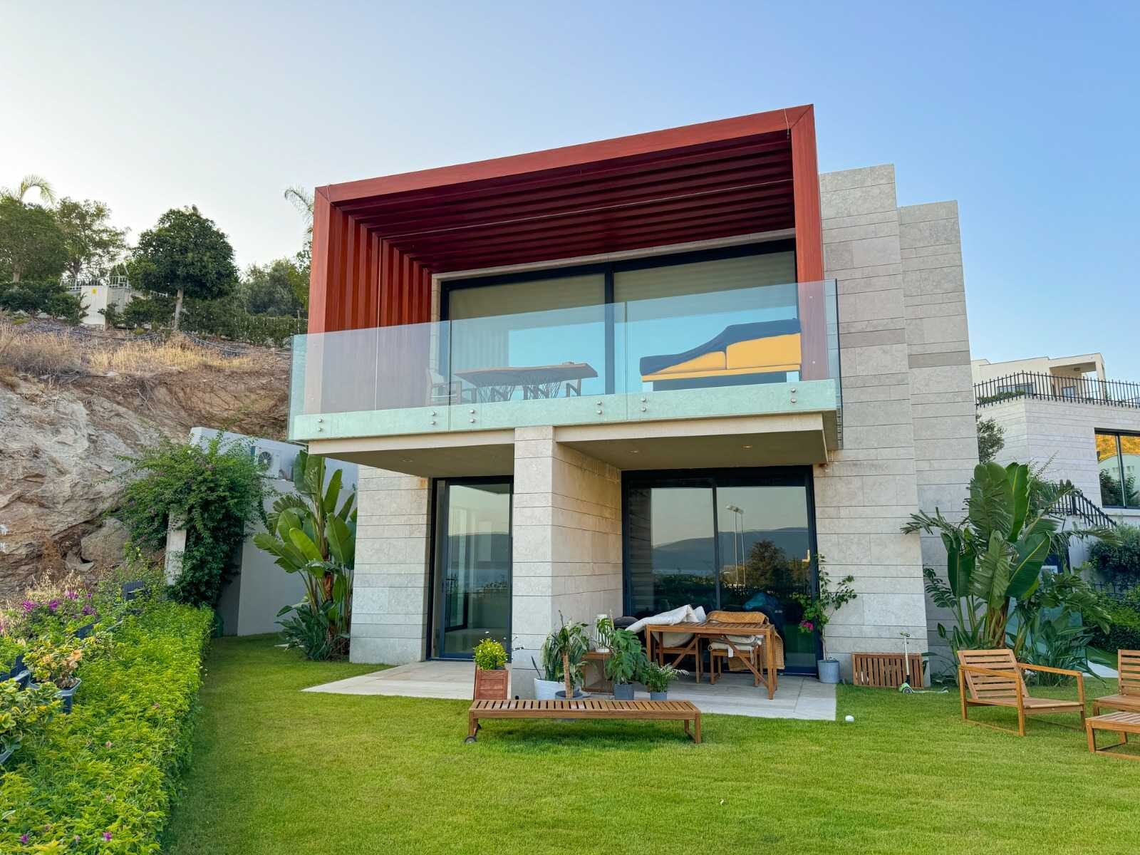Kumbahçe'de Denize 80m Uzaklıkta Sıfır, 3+1 Satılık Dubleks Ev — Bodrum Merkez fotoğraf 5
