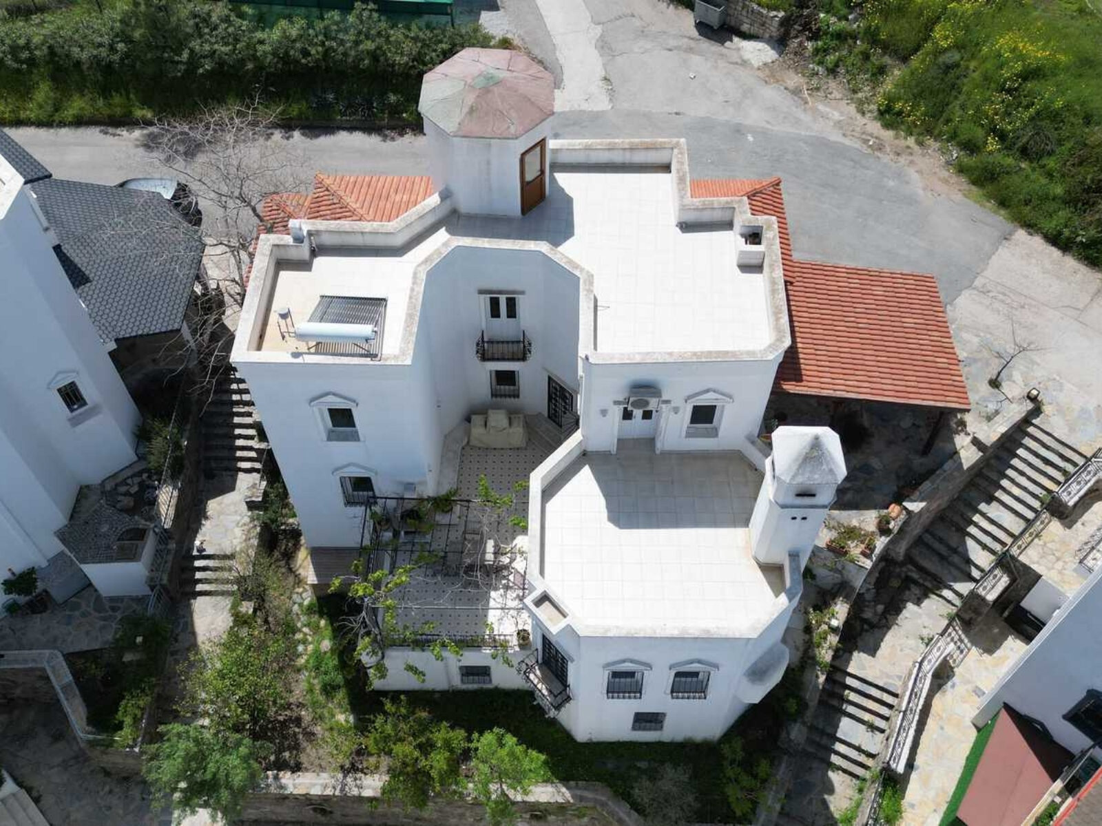 Bardakçı'da Site İçerisinde, Satılık 7+2 Müstakil Tripleks — Bodrum Merkez fotoğraf 1