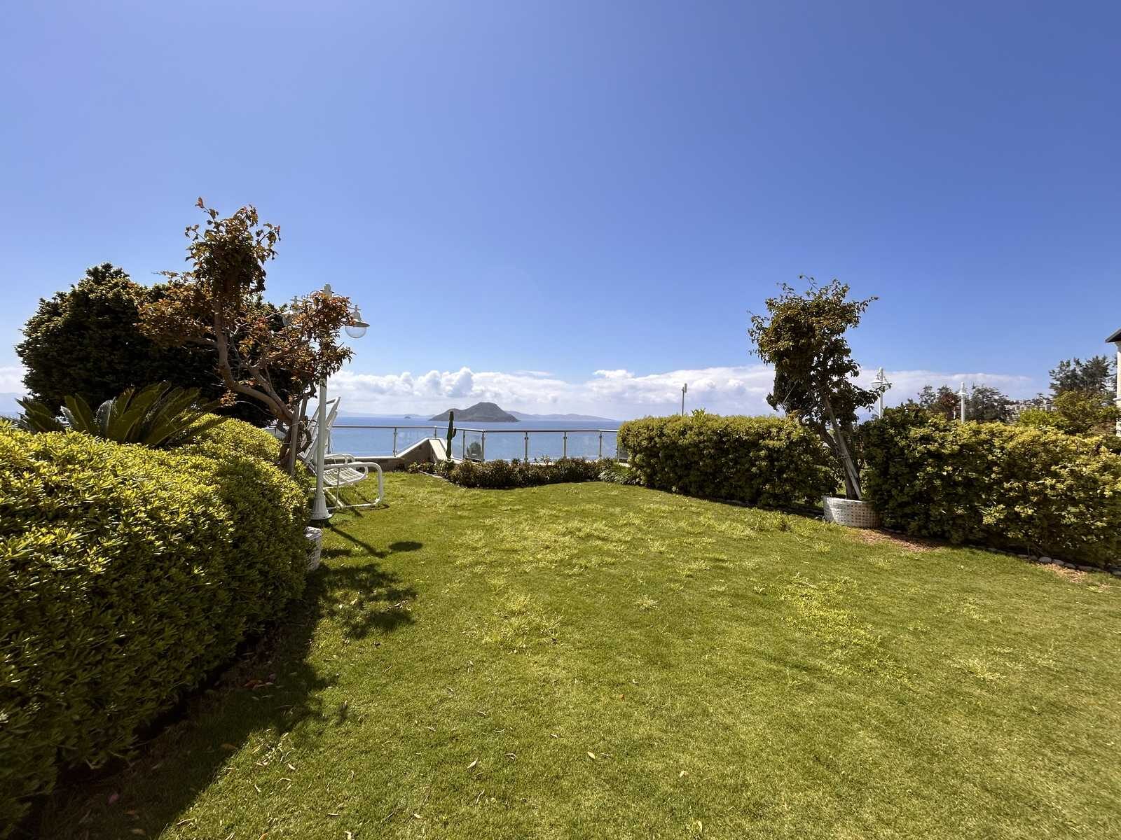 Sianji'de Deniz Manzaralı, Bahçeli, Eşyalı 3+1 Satılık Residence — Gümüşlük fotoğraf 4