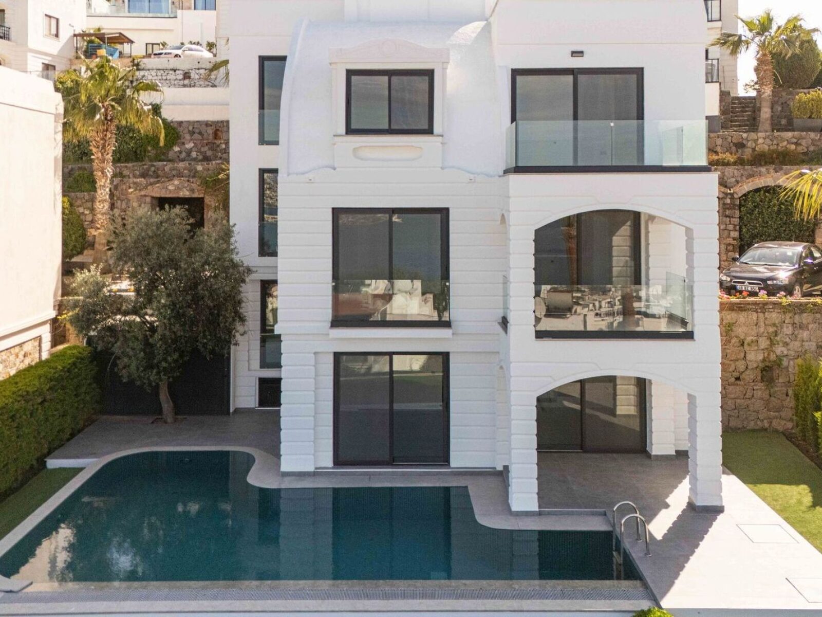 Yalıkavak Marina ve Deniz Manzaralı, Havuzlu 5+1 Satılık Villa — Yalıkavak fotoğraf 2