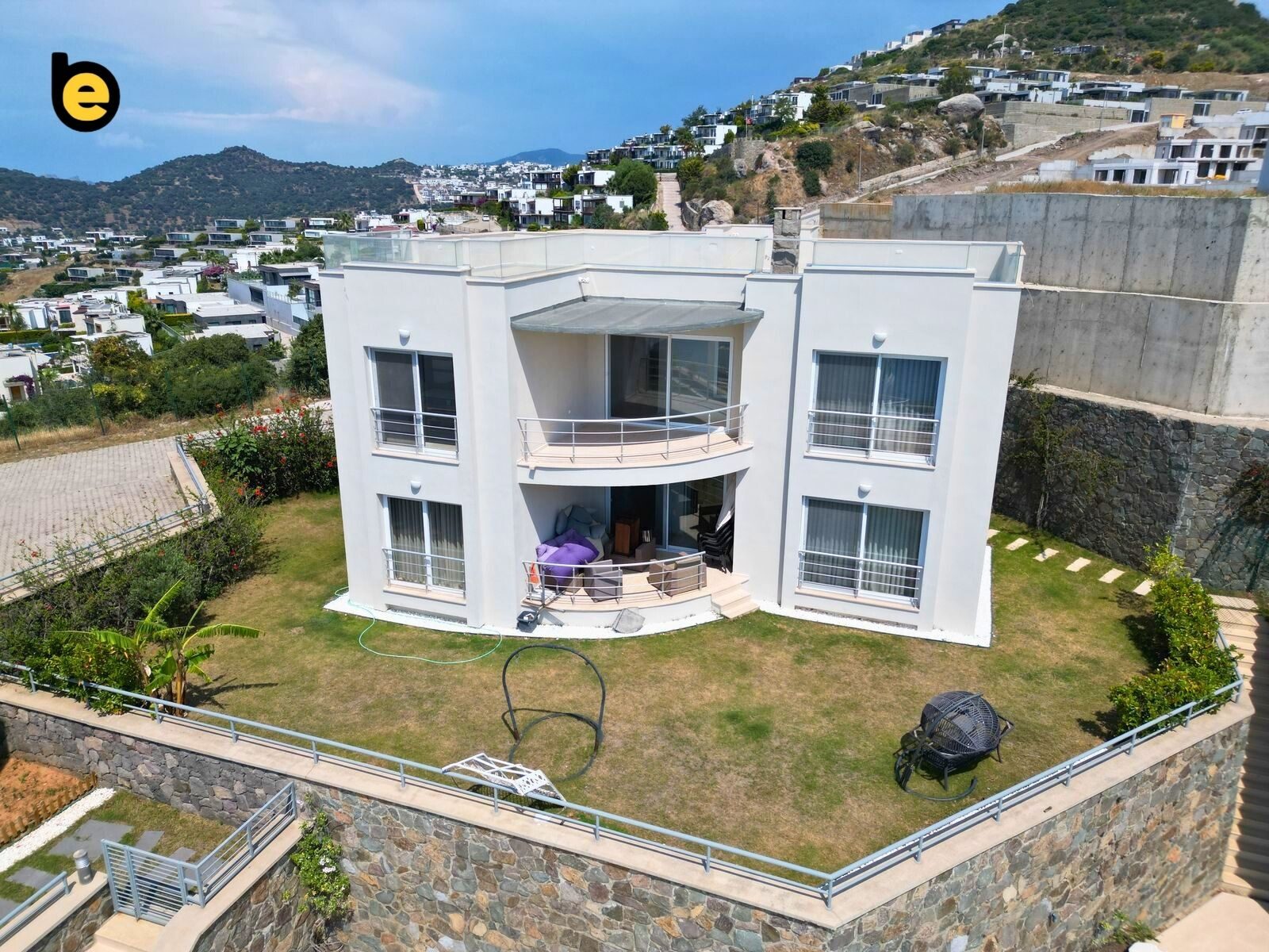 Yalıkavak’ta Muhteşem Deniz Manzaralı ve Geniş Bahçeli 6+1 Villa — Yalıkavak fotoğraf 2