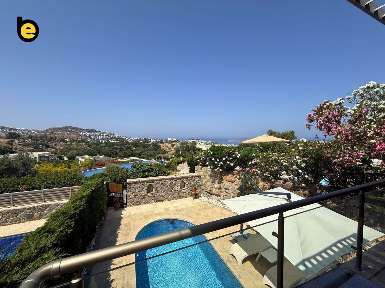 Yalıkavak'ta Ödüllü Aegean Hills Sitesinde Deniz Manzaralı Villa — Yalıkavak fotoğraf 3