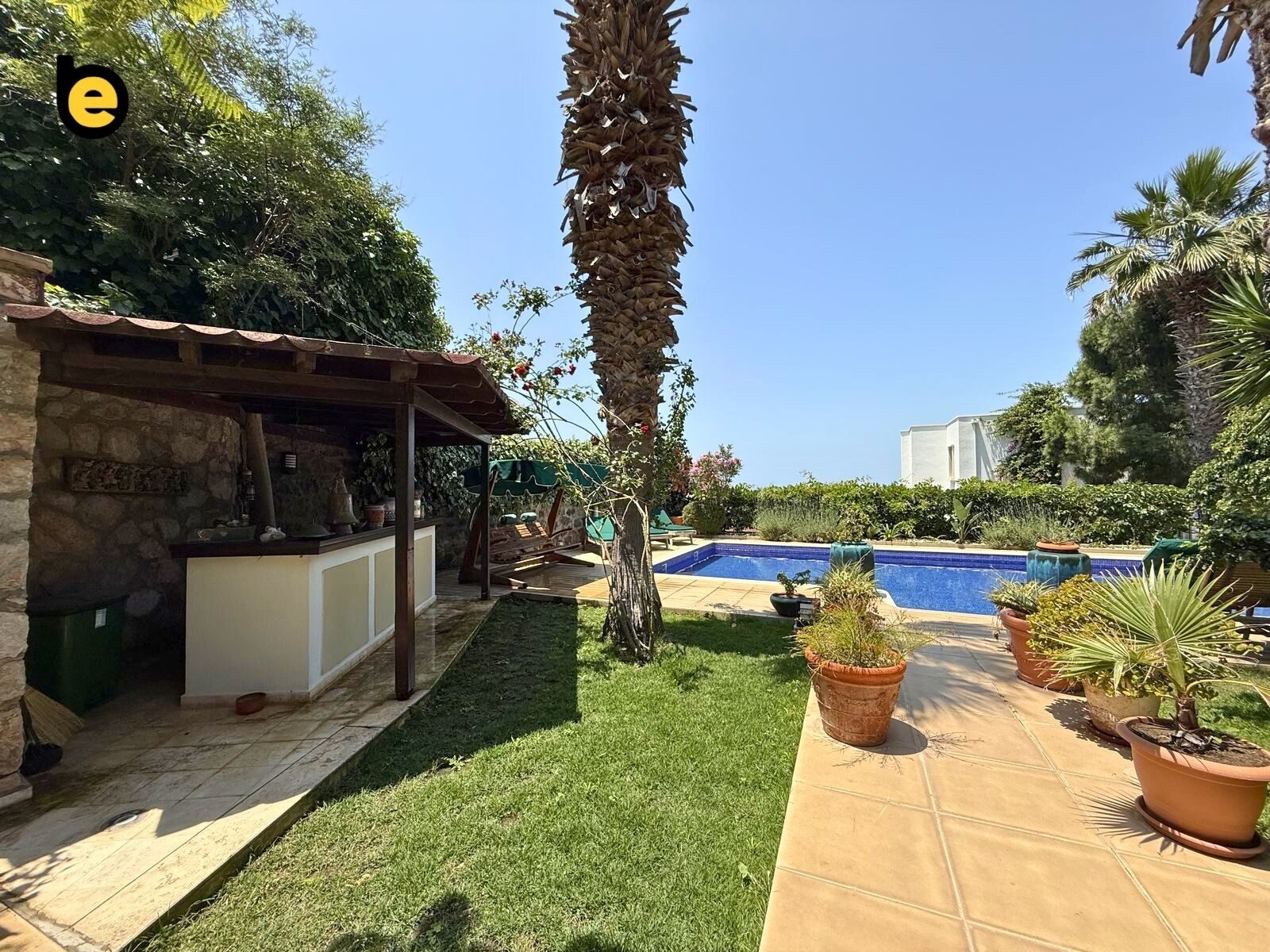 Yalıkavak'ta Deniz Manzaralı, Geniş Bahçeli, Havuzlu 5+2 Villa — Yalıkavak fotoğraf 6