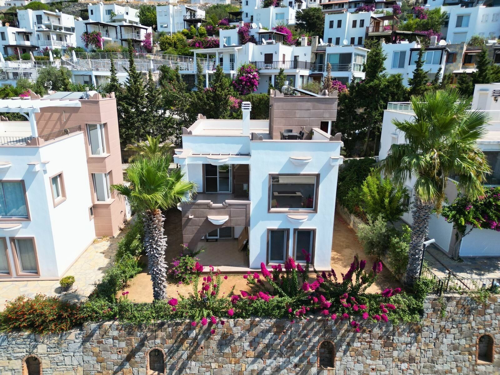 Gümüşlük’te Deniz Manzaralı, Bahçeli 3+1 Satılık Müstakil Dubleks — Gümüşlük fotoğraf 1