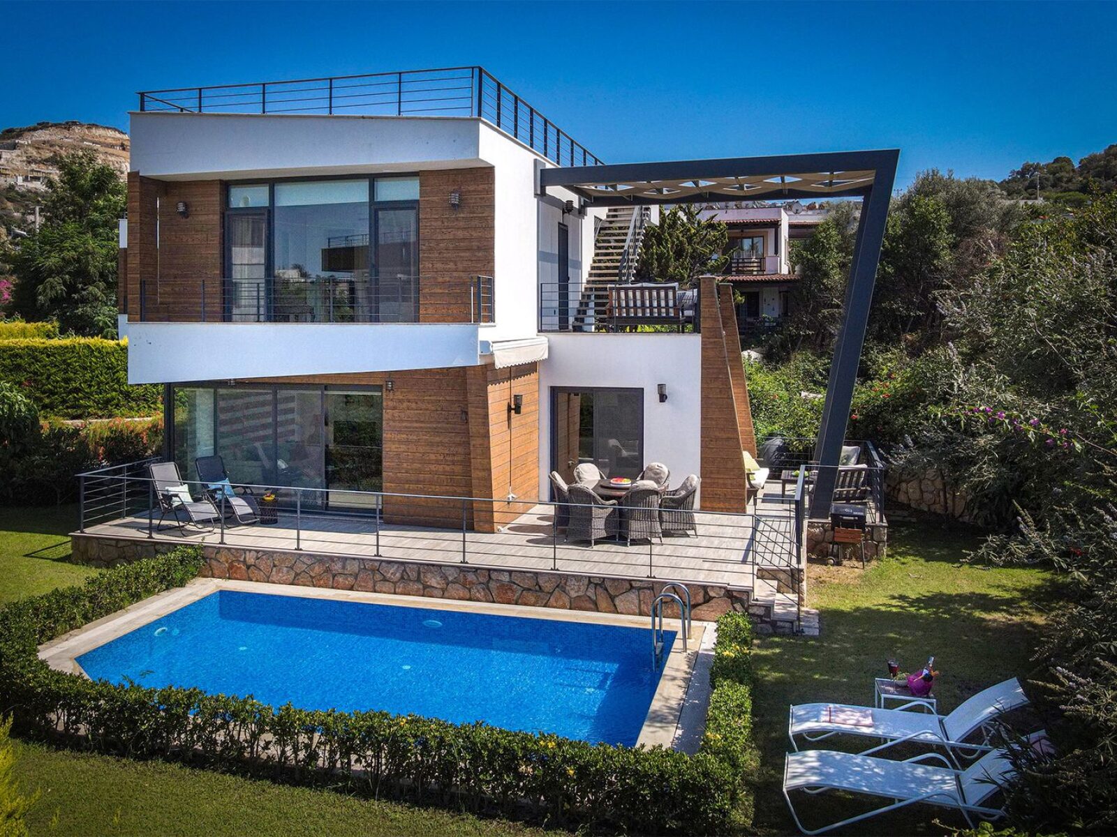 Yalıkavak Marina’ya Yürüme Mesafesinde Özel Havuzlu 3+1 Villa — Yalıkavak fotoğraf 3