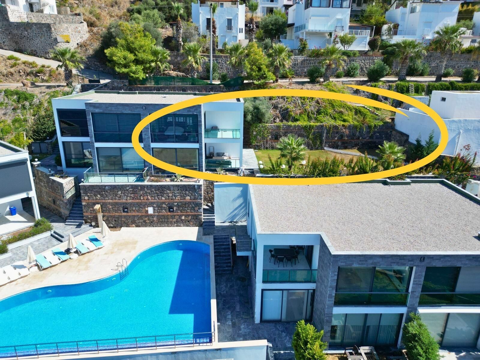 Yalıkavak'ta Özel Plajlı Sitede Enfes Deniz Manzaralı 4+1 Villa — Yalıkavak fotoğraf 4