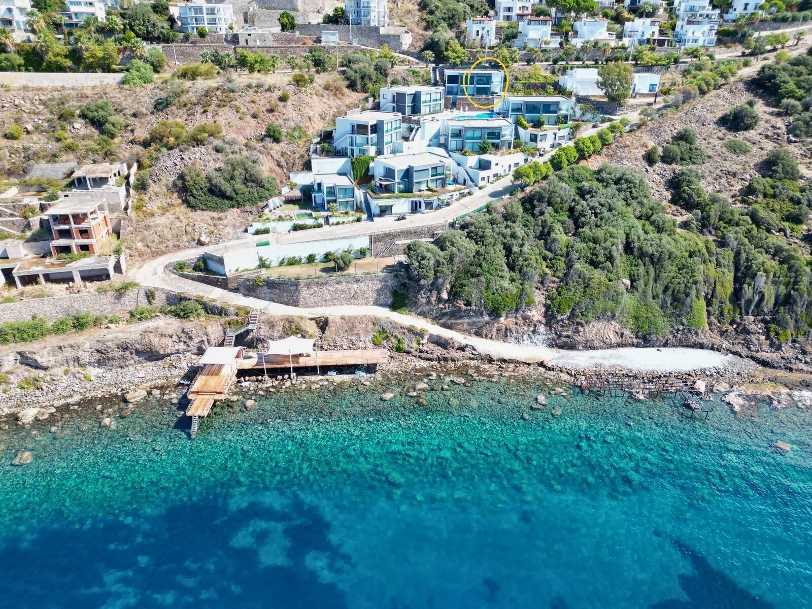 Yalıkavak'ta Özel Plajlı Sitede Enfes Deniz Manzaralı 4+1 Villa — Yalıkavak fotoğraf 5