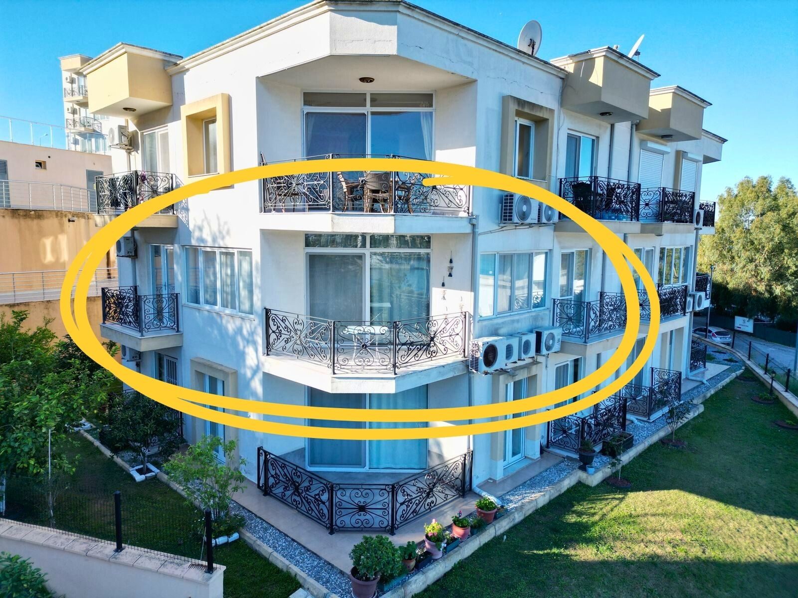 Seaview 3 Sitesi'nde İlk Sırada Deniz Manzaralı 2+1 Satılık Daire — Güllük fotoğraf 3