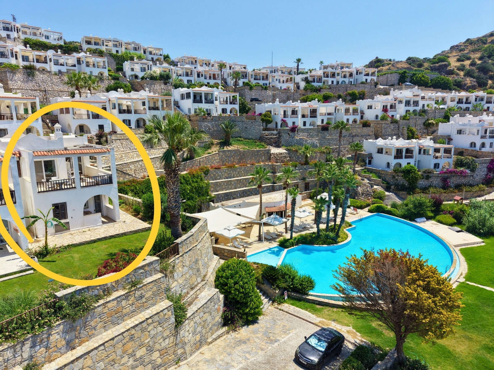 Yalıkavak'ta Güvenlikli Sitede Doğa&Deniz Manzaralı 3+1 Dubleks — Yalıkavak fotoğraf 3