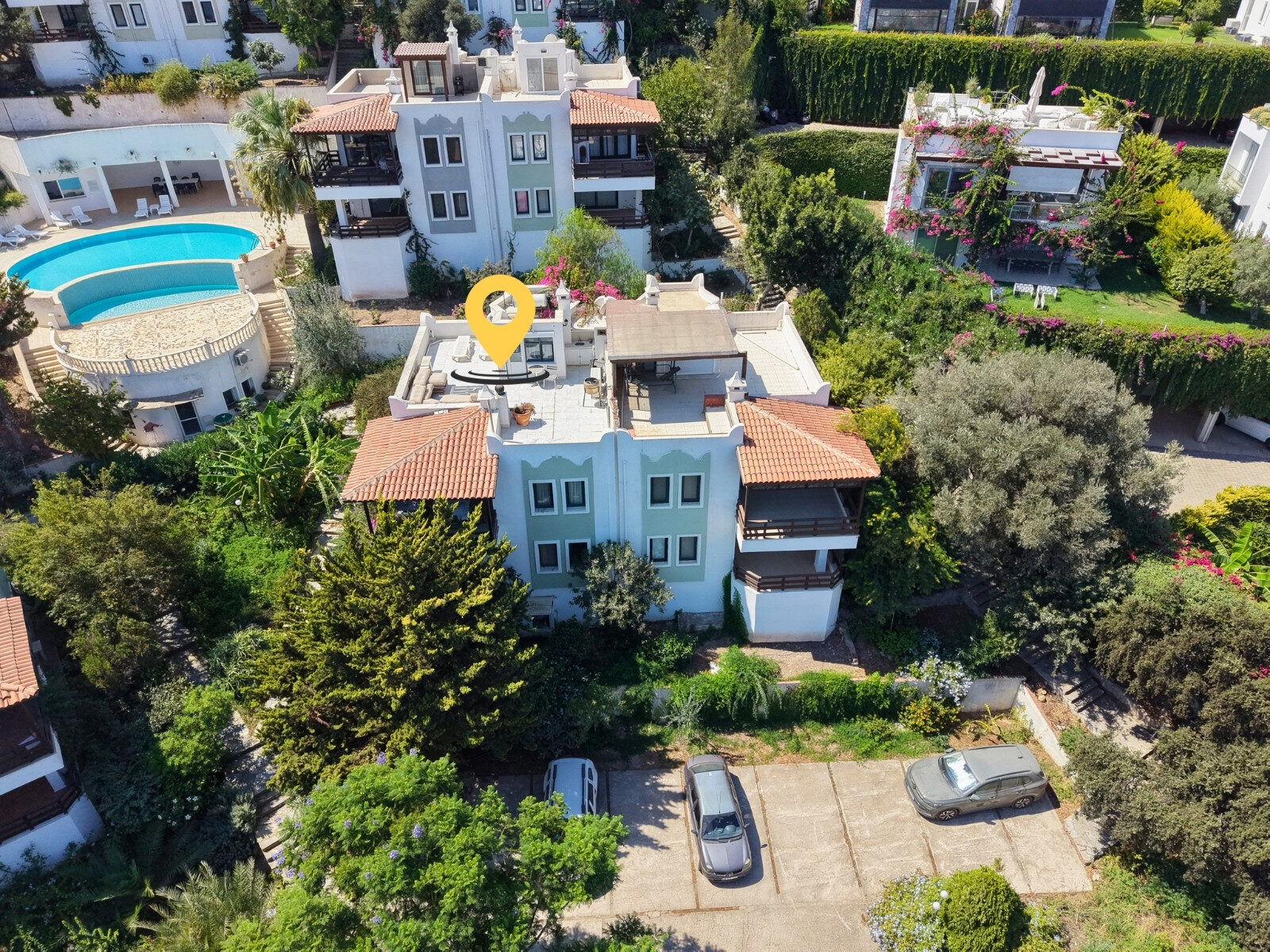 Koyunbaba'da Sahile 5 Dk Yürüme Mesafesinde Satılık 3+1 Villa — Gümüşlük fotoğraf 4